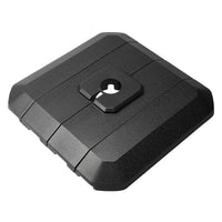 Base per ombrellone Garvee, riempibile con acqua o sabbia, per giardino e balcone, grandi ombrelloni a sbalzo, nero, resistente alle intemperie