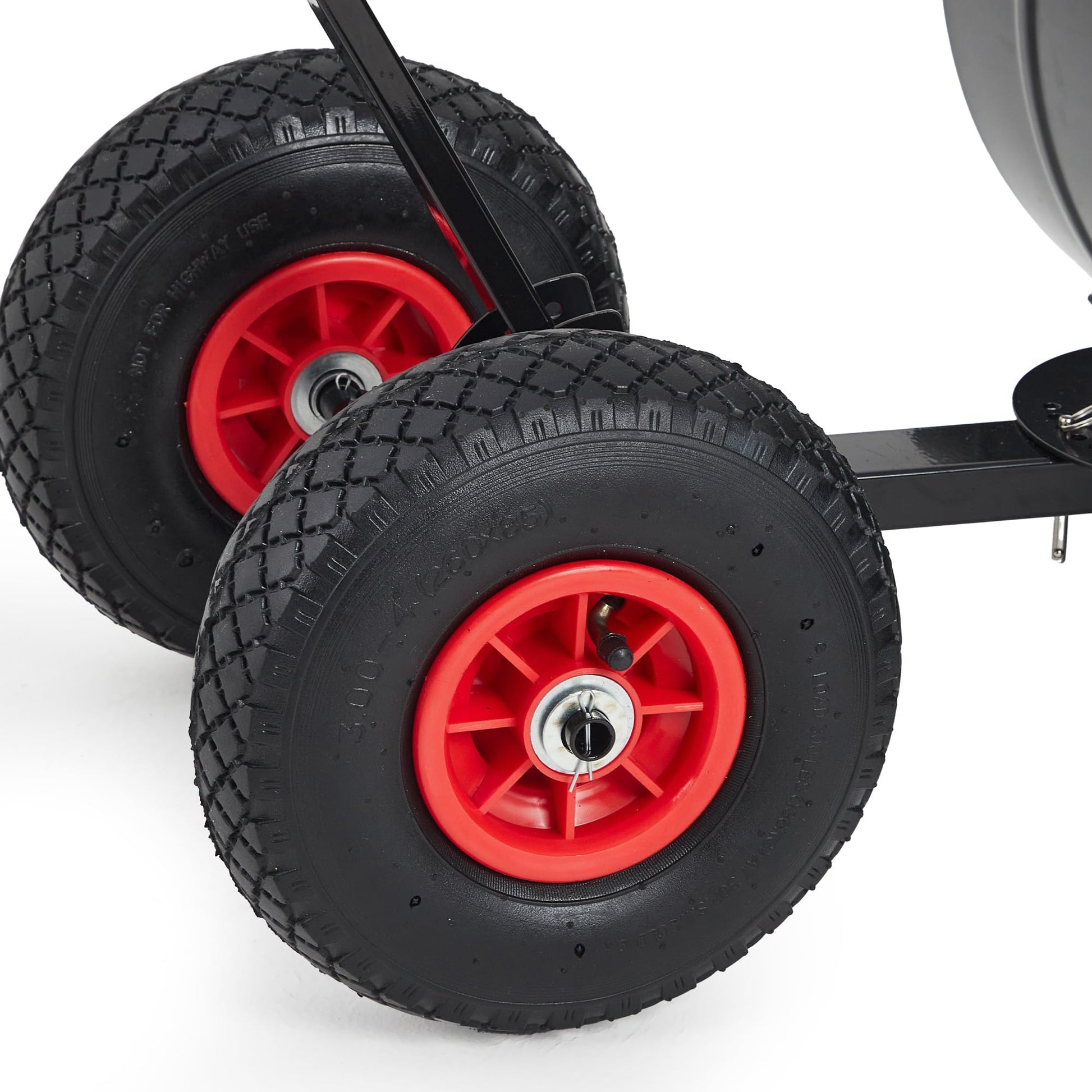 Garvee Höhenverstellbare Schneeschaufel Auf Rädern Ergonomisch Wetterfest Kaltgewalztes Eisen Zusammenklappbar 74cm Schwarz