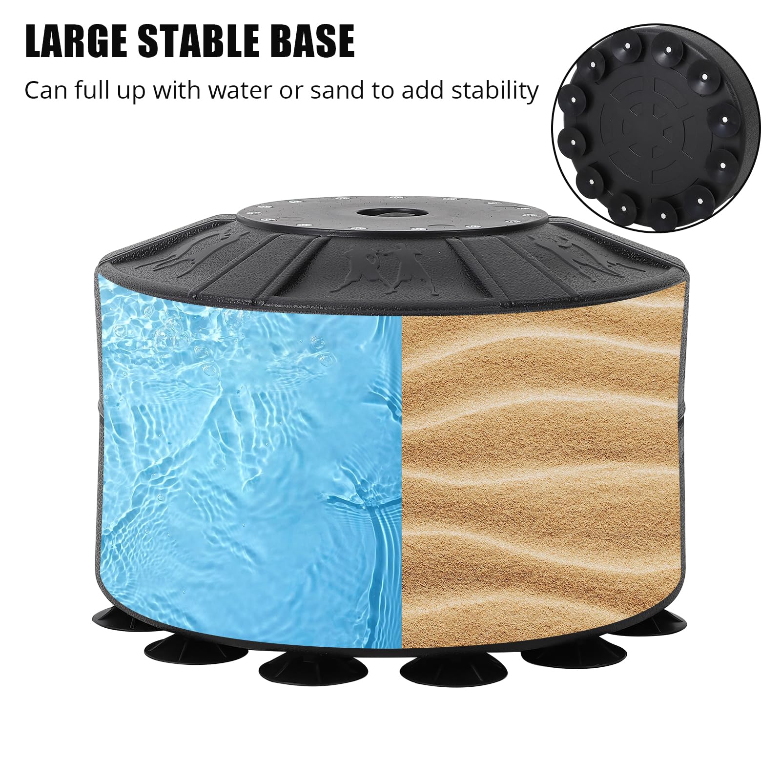 Sacco da Boxe Autoportante 3 in 1 Garvee per Festa del Papà - 2 Palle Velocità, Girevole 360°, Altezza Regolabile, PU Nero Kickboxing