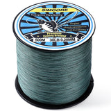 Garvee Línea De Pesca Trenzada 4 Hebras PE 100% Resistente Abrasión Verde Oscuro 500m 30Lb 40Lb Para Agua Dulce Y Salada - Come mostrato