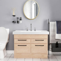 Rubinetto per bagno Garvee da 8 pollici, rubinetto per lavabo cromato, 3 fori, diffuso in ottone, 2 maniglie, design classico per bagno