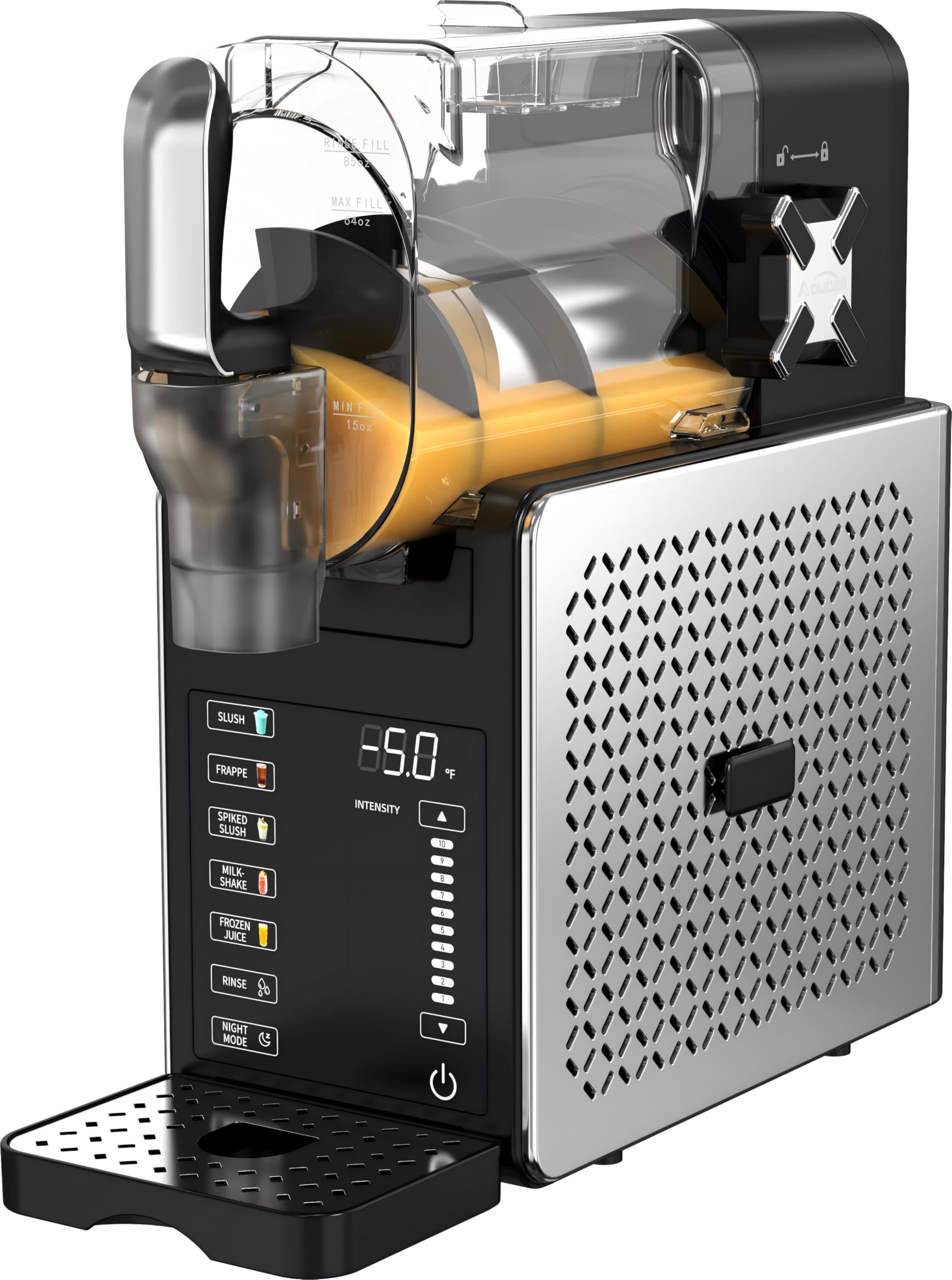 Macchina per granite Garvee ABS FS-201 Standard europeo Materiale robusto Raffreddamento efficiente Compatto Per feste ed eventi