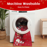 Tappeto da cucina natalizio Garvee, 2 pezzi, antiscivolo con motivo a pupazzo di neve, per cucina, sala da pranzo, corridoio, 40x60 + 40x120 cm