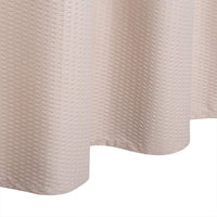 Tenda da doccia in microfibra Garvee, idrorepellente, 72x72 cm, color tortora goffrato, ad asciugatura rapida, facile da installare, bagno
