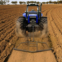 Livellatrice per Trattori Garvee 66" Regolabile con Bulloni e 2 Barre Rinforzo - Ideale per ATV UTV Prato Giardino, Acciaio Q235 Verniciato Polvere, Attacco Perno | Perfetta per Festa del Papà