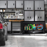 Cassetta Portautensili Garvee per Camion Acciaio Nero Impermeabile con Serratura - Regalo Perfetto per Festa del Papà