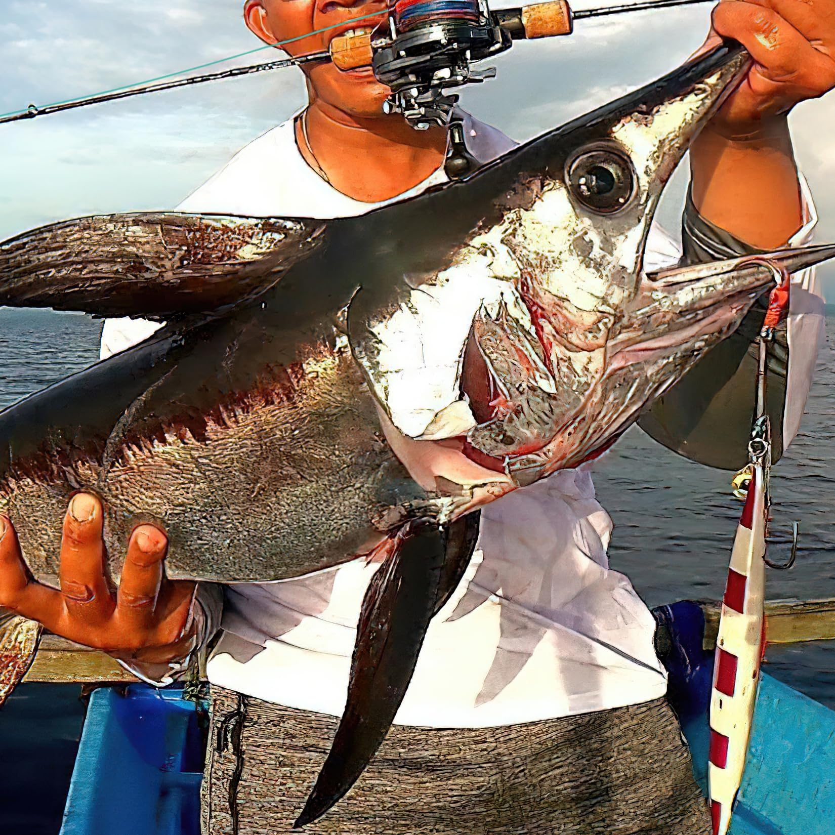 Garvee Línea De Pesca Trenzada 4 Hebras PE 100% Resistente Abrasión Verde Oscuro 500m 30Lb 40Lb Para Agua Dulce Y Salada