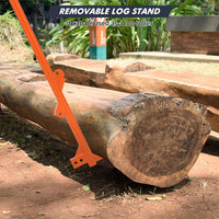 Sollevatore per tronchi Garvee Heavy Duty da 51 pollici in acciaio al carbonio con gancio regolabile per taglialegna da ardere, operai edili, lavori forestali, robusto e portatile