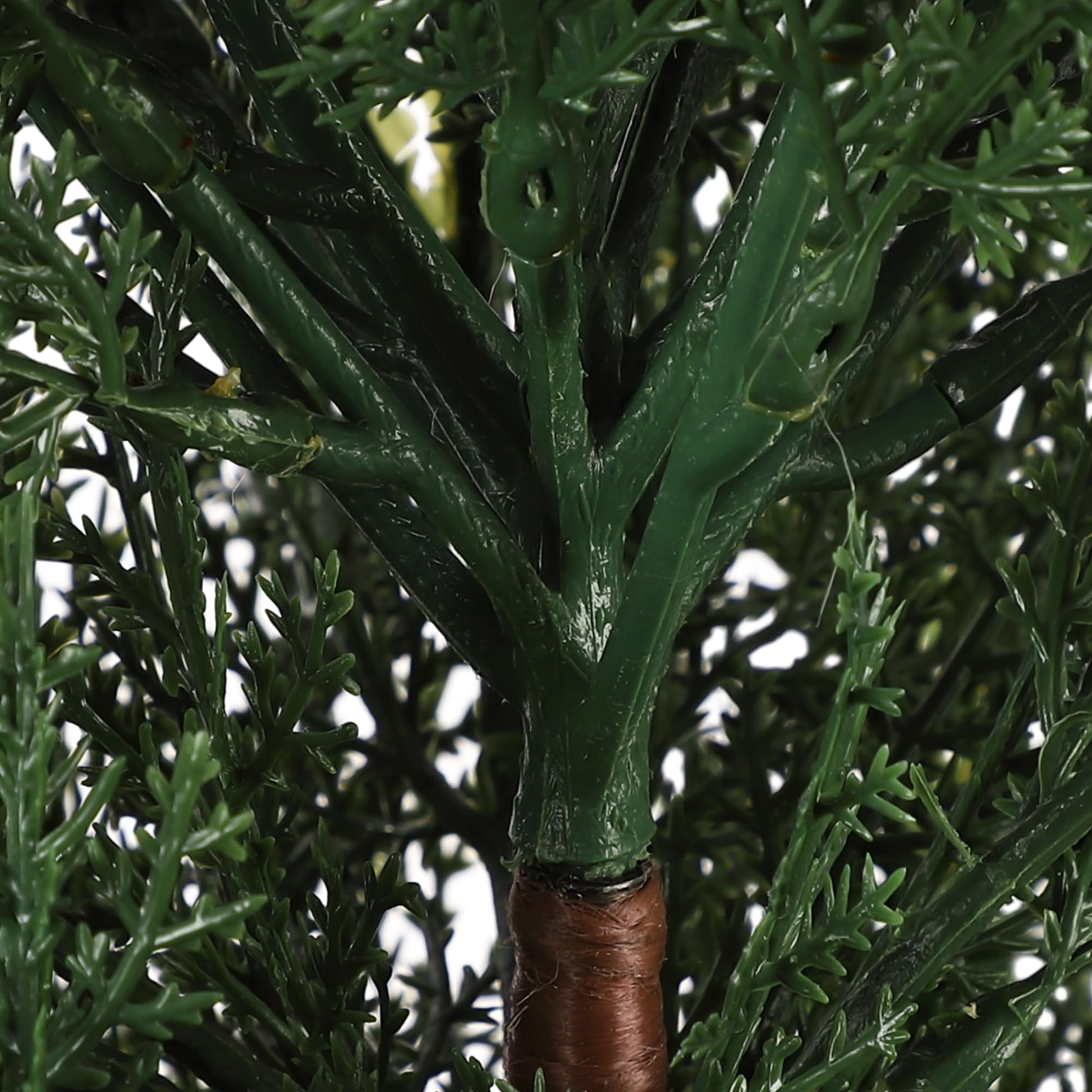 Garvee - Topiaria artificiale in cedro, confezione da 2, 91 cm, resistente ai raggi UV, realistica, a bassa manutenzione, resistente alle intemperie, per giardino e uso interno, verde