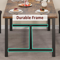 Tavolo da pranzo estensibile Garvee per 4-6 persone con protezioni angolari e panche imbottite, legno MDF, robusta base a H, salvaspazio, ideale per stanze piccole, nero