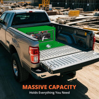 Garvee Cassetta Portautensili Sottocarri Camion Acciaio Nero - Robusta, Impermeabile, Sicura | Ideale per Festa del Papà, Artigiani e Avventurieri