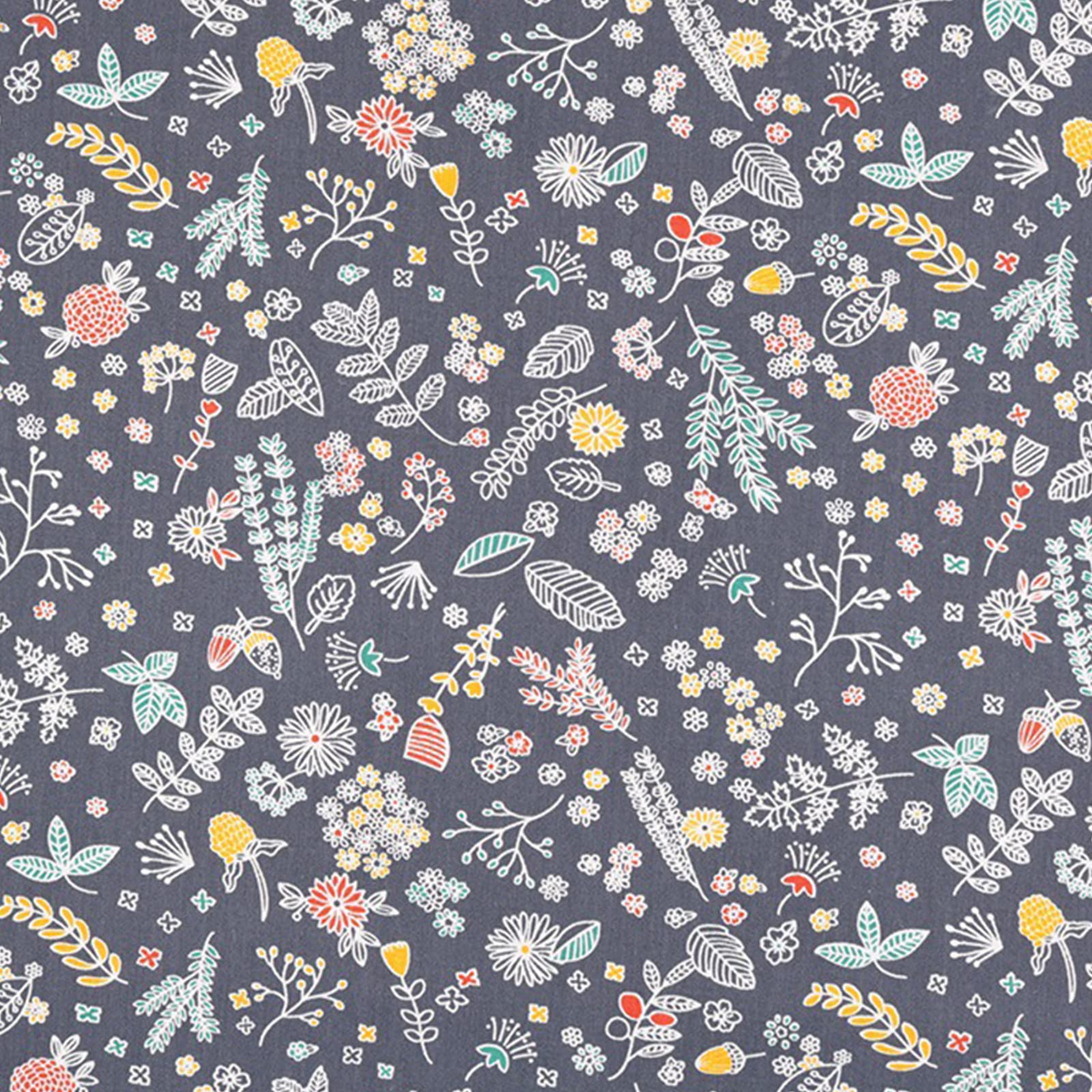 Set di 8 tessuti patchwork Garvee, cotone, 50x50 cm, morbidi e traspiranti, per cucito fai da te e quilting, motivo floreale