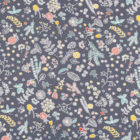 Set di 8 tessuti patchwork Garvee, cotone, 50x50 cm, morbidi e traspiranti, per cucito fai da te e quilting, motivo floreale