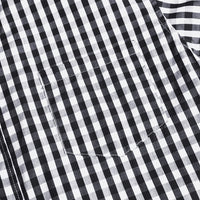 Camicia da uomo Garvee Slim Fit, tradizionale camicia a quadri per l'Oktoberfest, XS-4XL, rosso e blu