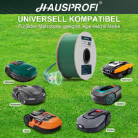 Garvee 50m Filo perimetrale universale per robot tagliaerba, filo di rame stagnato, Ø2,7mm, per tutti i robot tagliaerba, giardino, verde