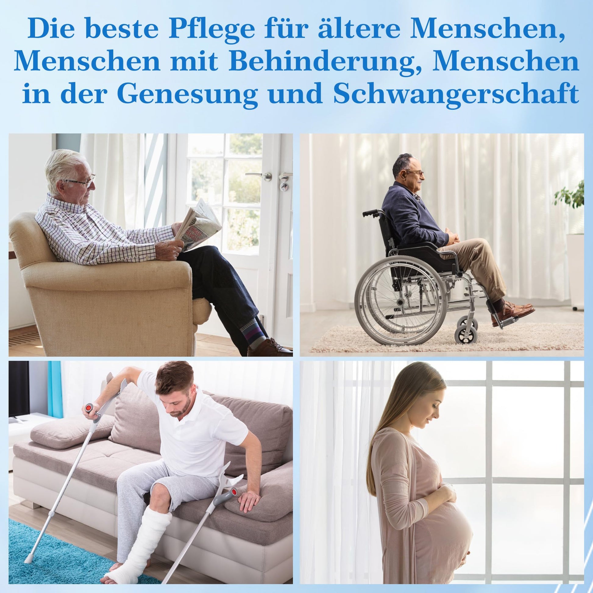 Sedia da doccia Garvee con braccioli e schienale – Sedile da doccia regolabile in altezza per anziani (fino a 158 kg), ausilio per la doccia antiscivolo, leggero e stabile – Bianco, montaggio rapido