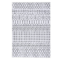 Tappeto Garvee Boho, tappeto moderno neutro per camera da letto, soggiorno, sala giochi, 120x170 cm, beige
