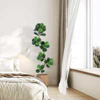 Albero di fico artificiale Garvee da 6 piedi con vaso bianco per soggiorno e ufficio, rami regolabili, resistente alle intemperie, foglie realistiche, decorazione in muschio