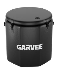 Vasca da bagno ghiacciata Garvee XXL per atleti, 186 galloni, PVC di grado militare, compatibile con refrigeratori d'acqua, portatile, coperchio isolato, sport e tempo libero