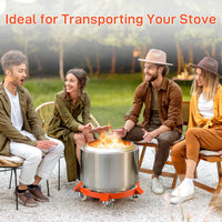 Carrello per Fusti Garvee da 55 Galloni 1250 libbre - Ideale per Festa del Papà, Magazzino e Officina