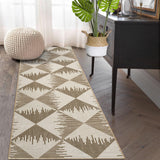Tappeto lavabile Garvee per soggiorno 80x150cm antiscivolo in polipropilene beige per camera da letto cameretta per bambini sala da pranzo - Beige