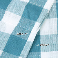 Garvee Valance Buffalo Check Tende per Cucina Mezza Finestra 56" Lunghe Poliestere Filtrante Luce