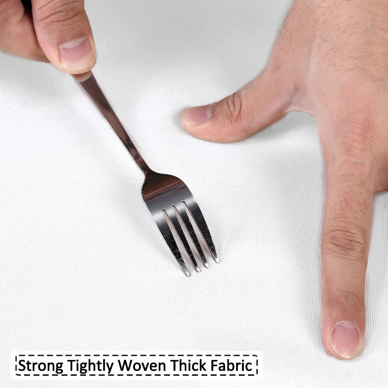 Garvee Flachs-Leinen-Duschvorhang 240GSM Schweres Gewebe Weiß 200x200 cm Für Hotel-Luxus Badezimmer