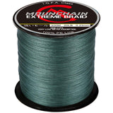 Lenza da pesca intrecciata Garvee, 4 fili, 40 libbre, resistente all'abrasione, resistente ai raggi UV, nero-verde, versatile per acqua dolce e salata - Come mostrato