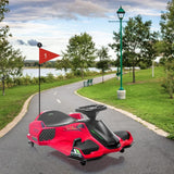 Garvee Kids Drift Electric Go-Kart 45W Red – Con telaio in metallo, motore da 45W e funzione drift per bambini dagli 8 anni in su, in strada, in piazza o in giardino.
