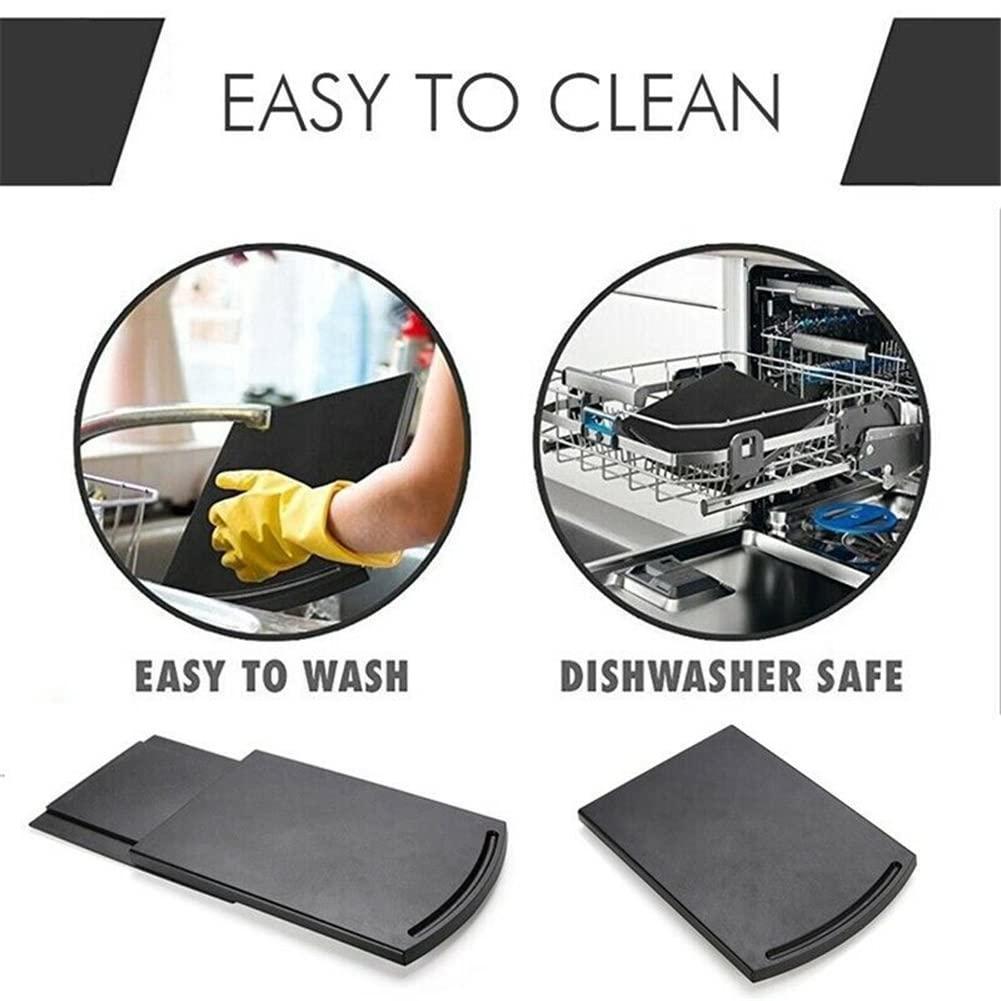 Garvee Supporto scorrevole multifunzionale per elettrodomestici da cucina, supporto elastico per macchine da caffè e mixer, moderno e compatto