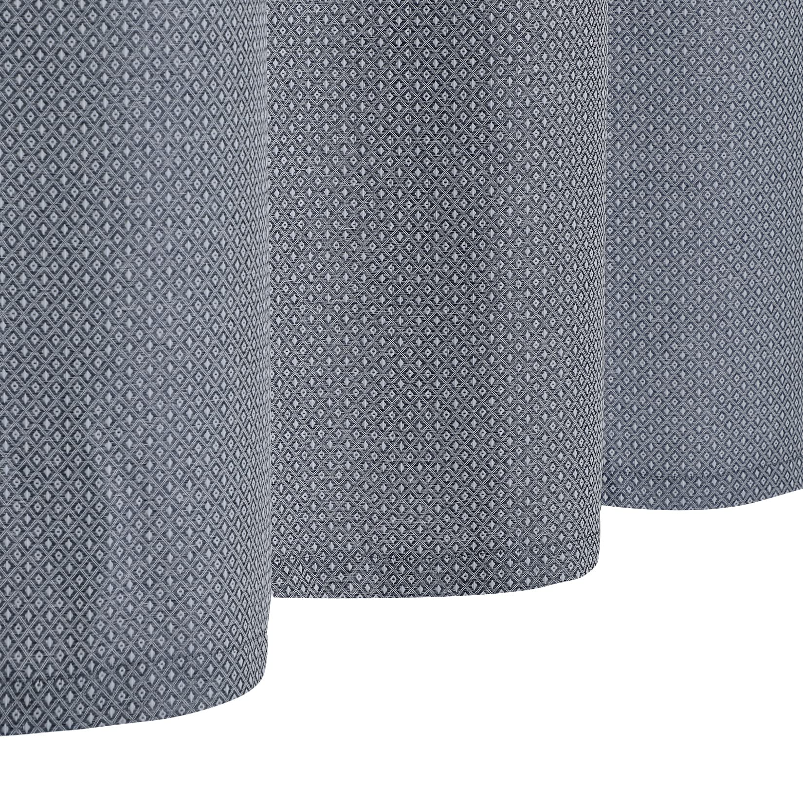 Tenda da doccia Garvee Navy in microfibra idrorepellente, resistente, 155 g/m², in poliestere, per bagno, 182,9 x 213,4 cm