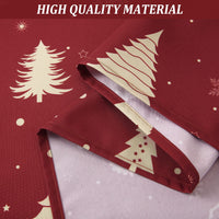 Tovaglia natalizia impermeabile Garvee con motivo a cervo, color oro, 137x229 cm, decorazione per feste e cucina