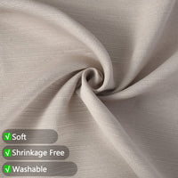 Tappetino doccia GARVEE in tessuto spesso, idrorepellente, moderno, per bagno, doccia, 72x96 pollici, cachi