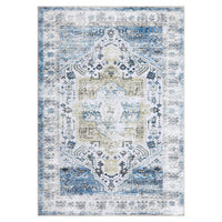 Garvee Grande Tappeto Vintage 200x290 cm Antiscivolo Lavabile Poliestere Classico per Soggiorno e Camera da Letto