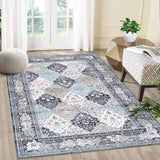 Tappeto marocchino Garvee, lavabile, antiscivolo, 80 x 150 cm, per soggiorno e cameretta dei bambini