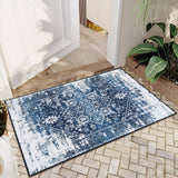 Garvee Tappeto da Salotto 1200g Poliestere Imitazione Cachemire Lavabile Pieghevole Stampa Persiana 80x150cm per Casa