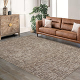 Garvee Tappeto Soggiorno Moderno Anti-Slip 7mm Pelo Corto Marrone 160x230 cm Adatto a Riscaldamento a Pavimento