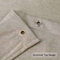 Garvee Tenda da doccia in poliestere impermeabile con ganci per bagni e vasche da bagno 32"x72" Elegante