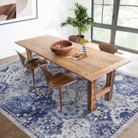 Tappeto grande per soggiorno Garvee, design vintage, lavabile, 200x290 cm, morbido poliestere, antiscivolo, pelo corto