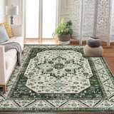 Tappeto vintage boho Garvee 120x170 cm, antiscivolo, lavabile, a pelo corto, con supporto in gomma TPR, per soggiorno, camera da letto, ufficio, beige - 