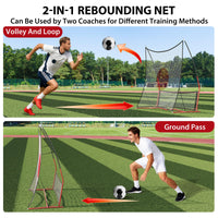 Garvee Football Rebounder 6x4 piedi – Robusto, versatile, ideale per uso interno ed esterno