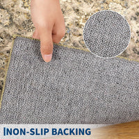 Tappeto vintage per soggiorno Garvee 120x170cm Beige antiscivolo lavabile Boho Rugs