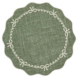 Tappeto Garvee Perlvelours 350gsm con Retro Antiscivolo TPR per Soggiorno e Camera da Letto, Lavabile, Pieghevole, Beige - Verde