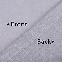 GARVEE Tende da caffè a strati in finto lino, tende da cucina, tende con passanti, tende da finestra, 27x36 pollici, grigio