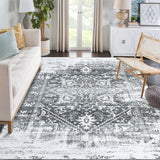 Garvee Alfombra De Salón 1200 g 100% Poliéster Imitazione Cachemira Per Soggiorno 160x230 cm Estampado Persa - 