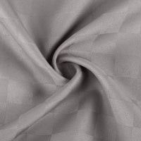 Tenda da doccia Garvee Waffle Plaid, poliestere pesante, 72x72 pollici, grigio, arredo bagno di qualità alberghiera