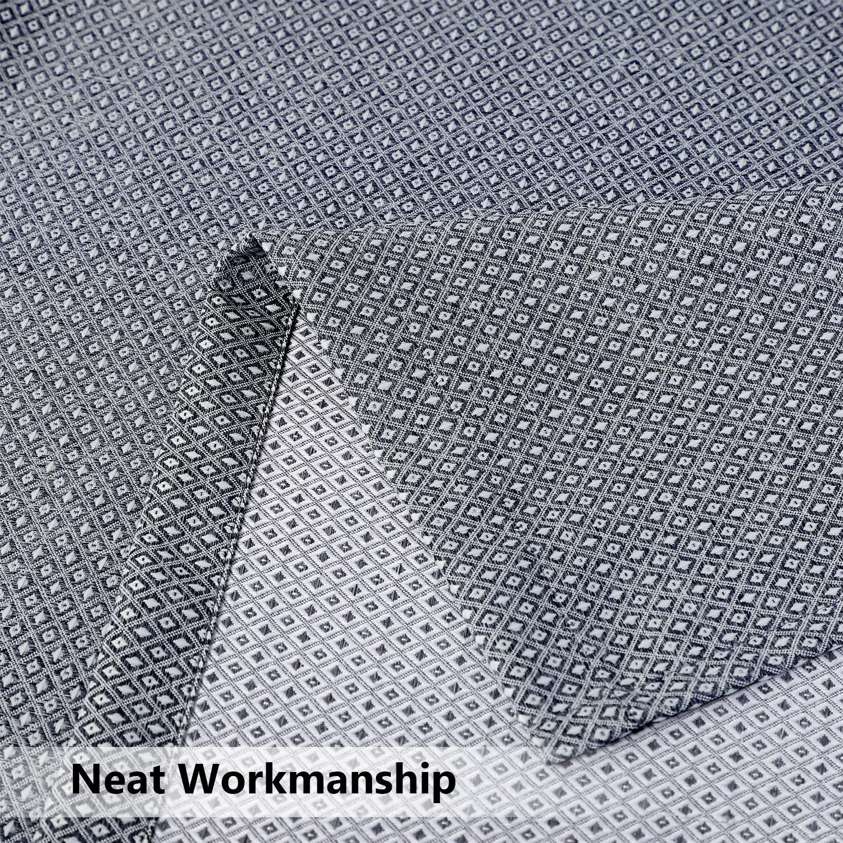 Tenda da doccia Garvee in tessuto di lino, idrorepellente, trama a nido d'ape, 72x72 pollici, bagno, hotel di lusso, occhielli antiruggine