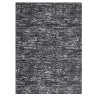 Tappeto rettangolare grande a pelo corto Garvee, tappeto moderno lavabile per sala giochi o camera da letto, grigio scuro, 160 x 230 cm