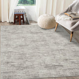 Garvee Tappeto Lavabile Soggiorno Antiscivolo Senza Pelo Materiale Premium Design Moderno 160x230 cm Colore Neutro - Cammello