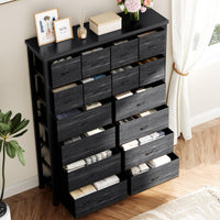 Cassettiera GARVEE con 16 cassetti in tessuto, organizer per camera da letto, cucina, ufficio, corridoio, soggiorno, cameretta bambini